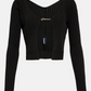 JACQUEMUS
La Maille Pralù Longue logo cardigan size M