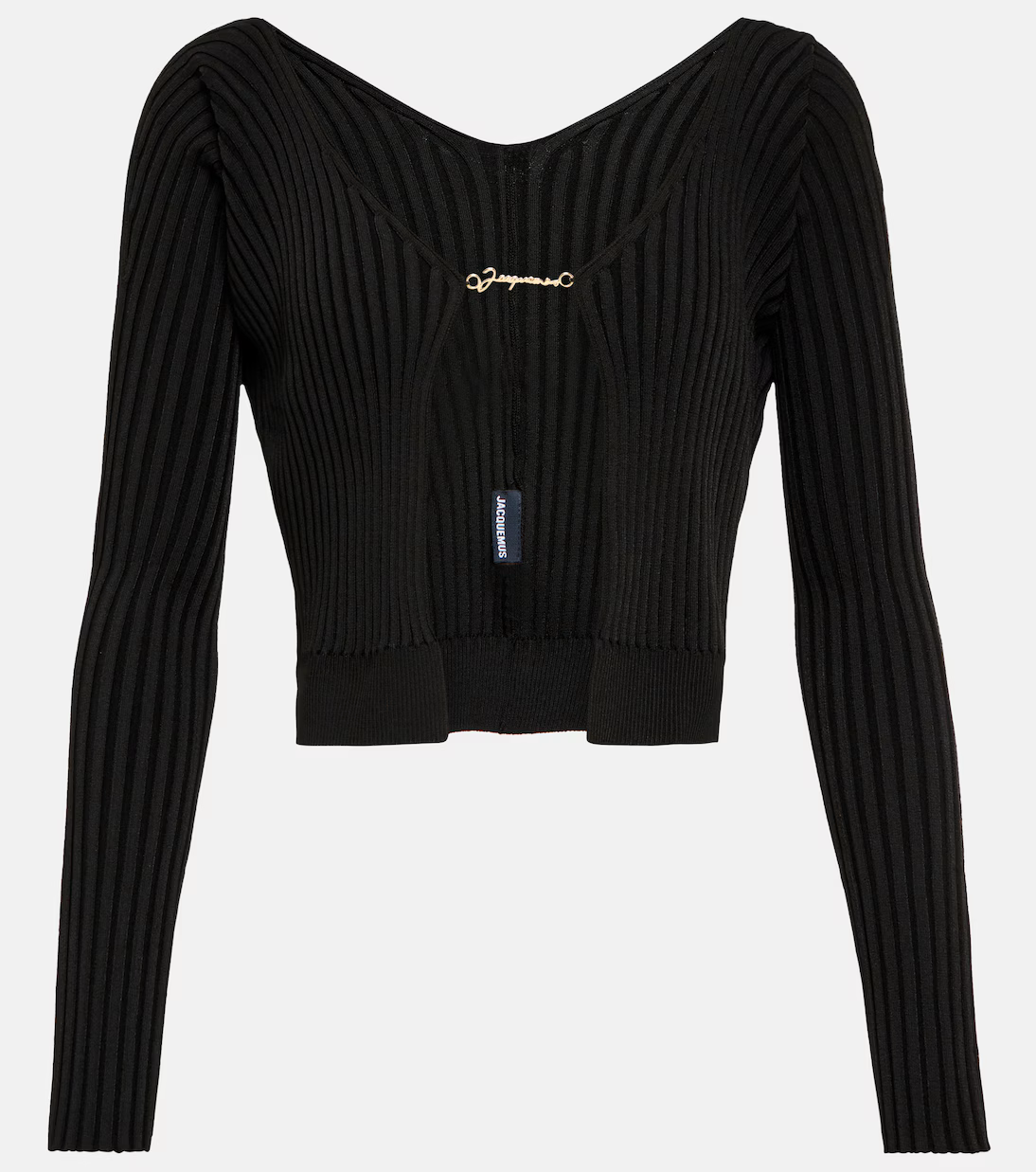 JACQUEMUS
La Maille Pralù Longue logo cardigan size M