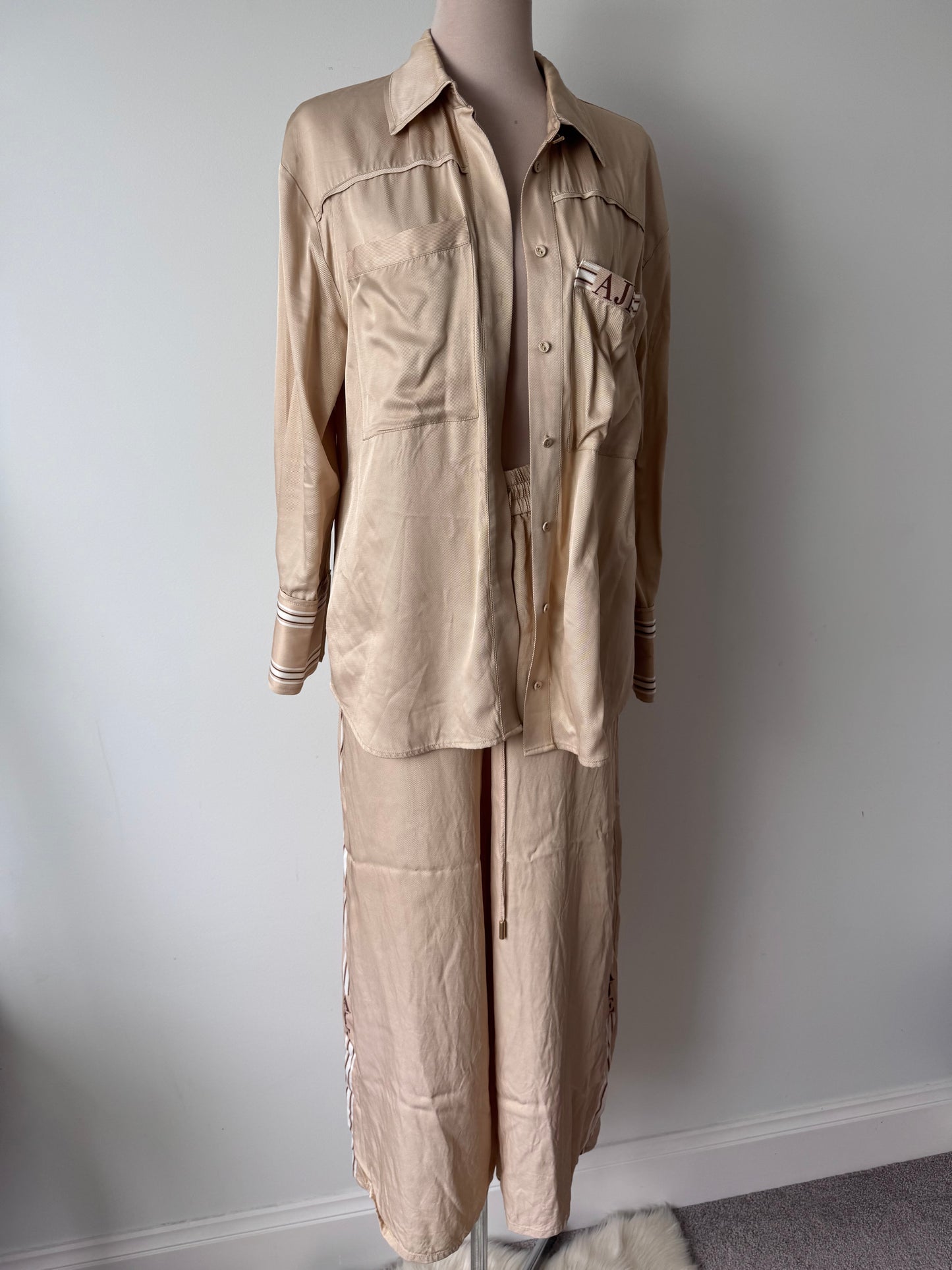 Aje Enfilade Set Size 8 pants size 6 blouse