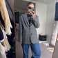 Farage oversized blazer size 8