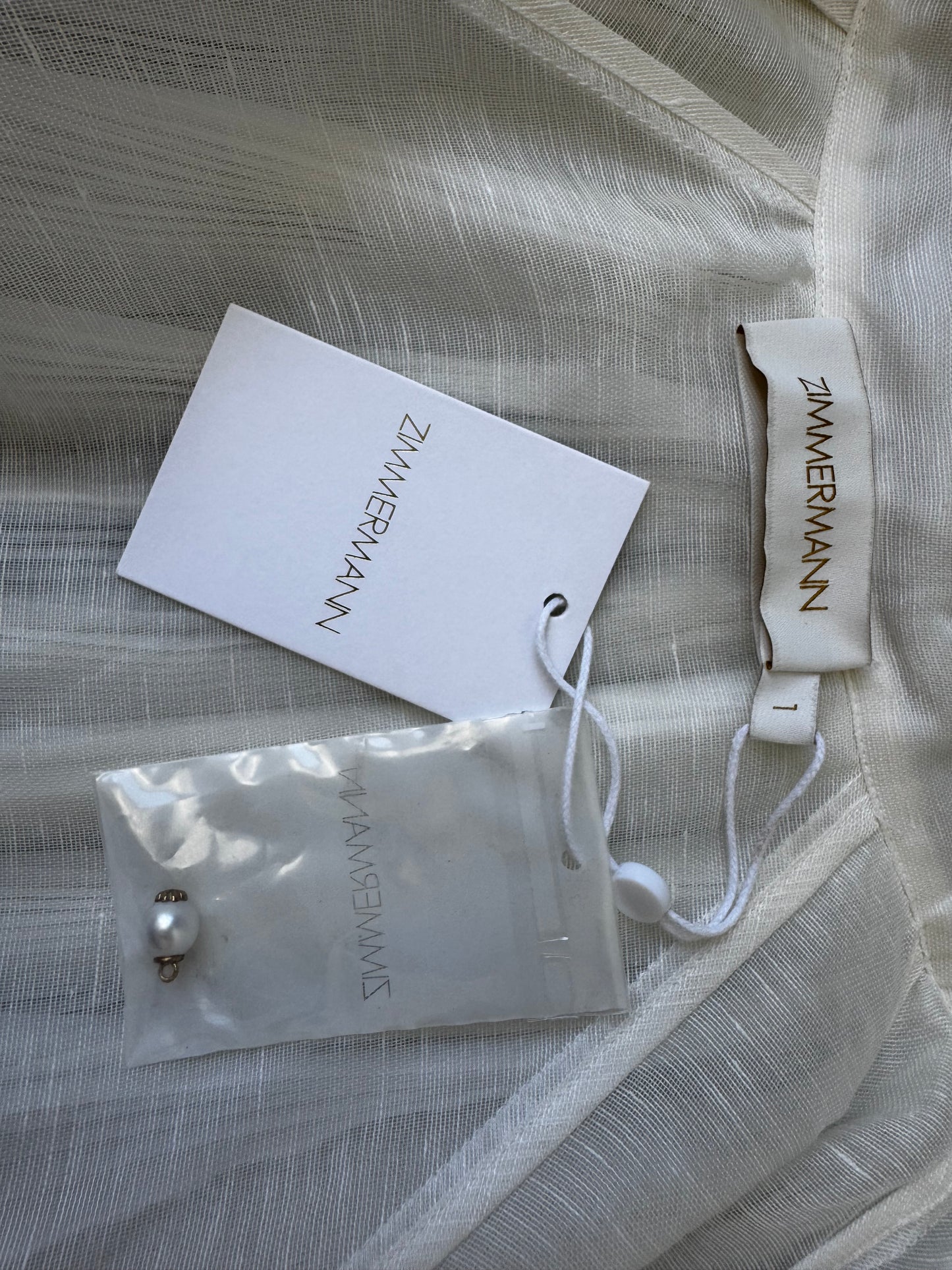 Zimmermann Pierrot Blouse BNWT size 1