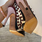 Valentino Rockstud Heel Rare COLOR COMBO size 38