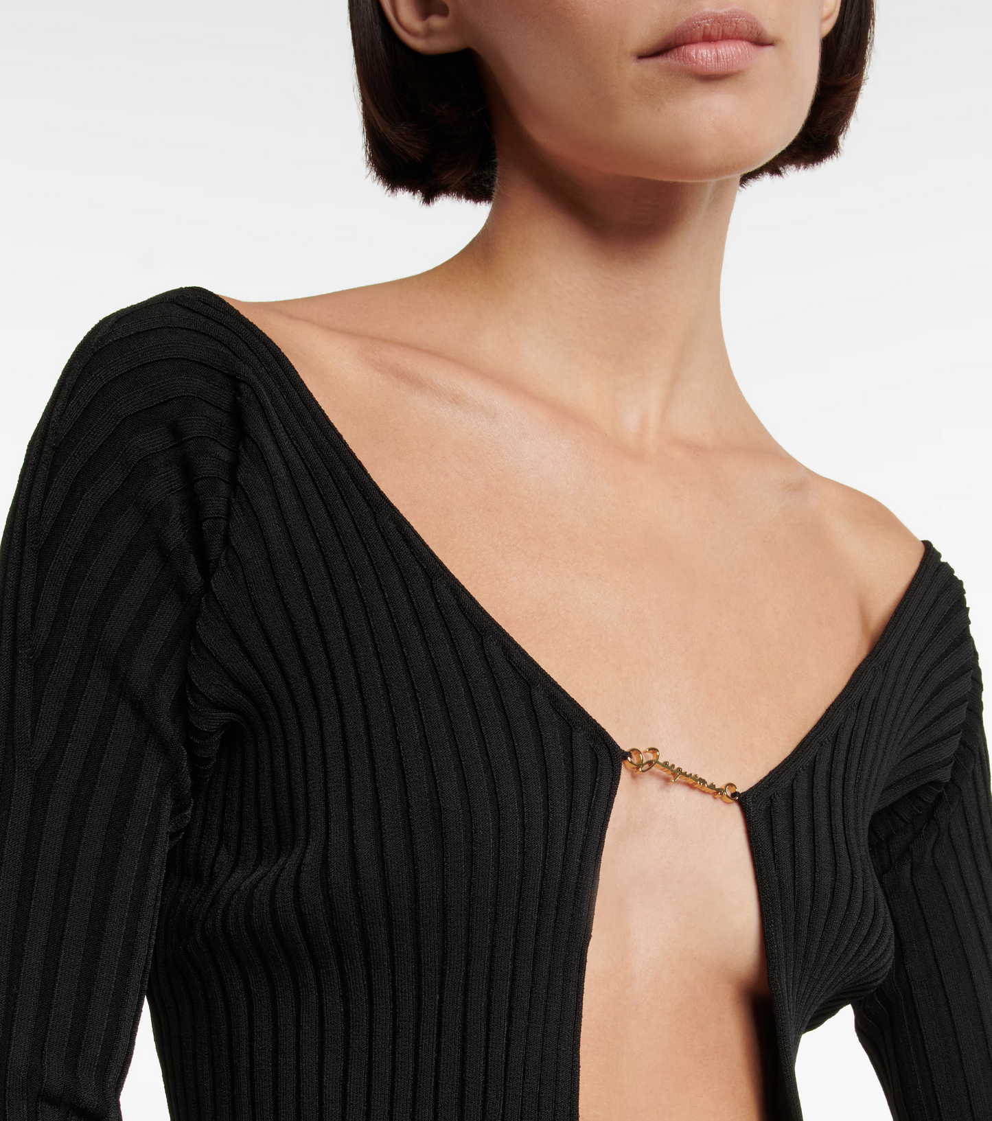 JACQUEMUS
La Maille Pralù Longue logo cardigan size M