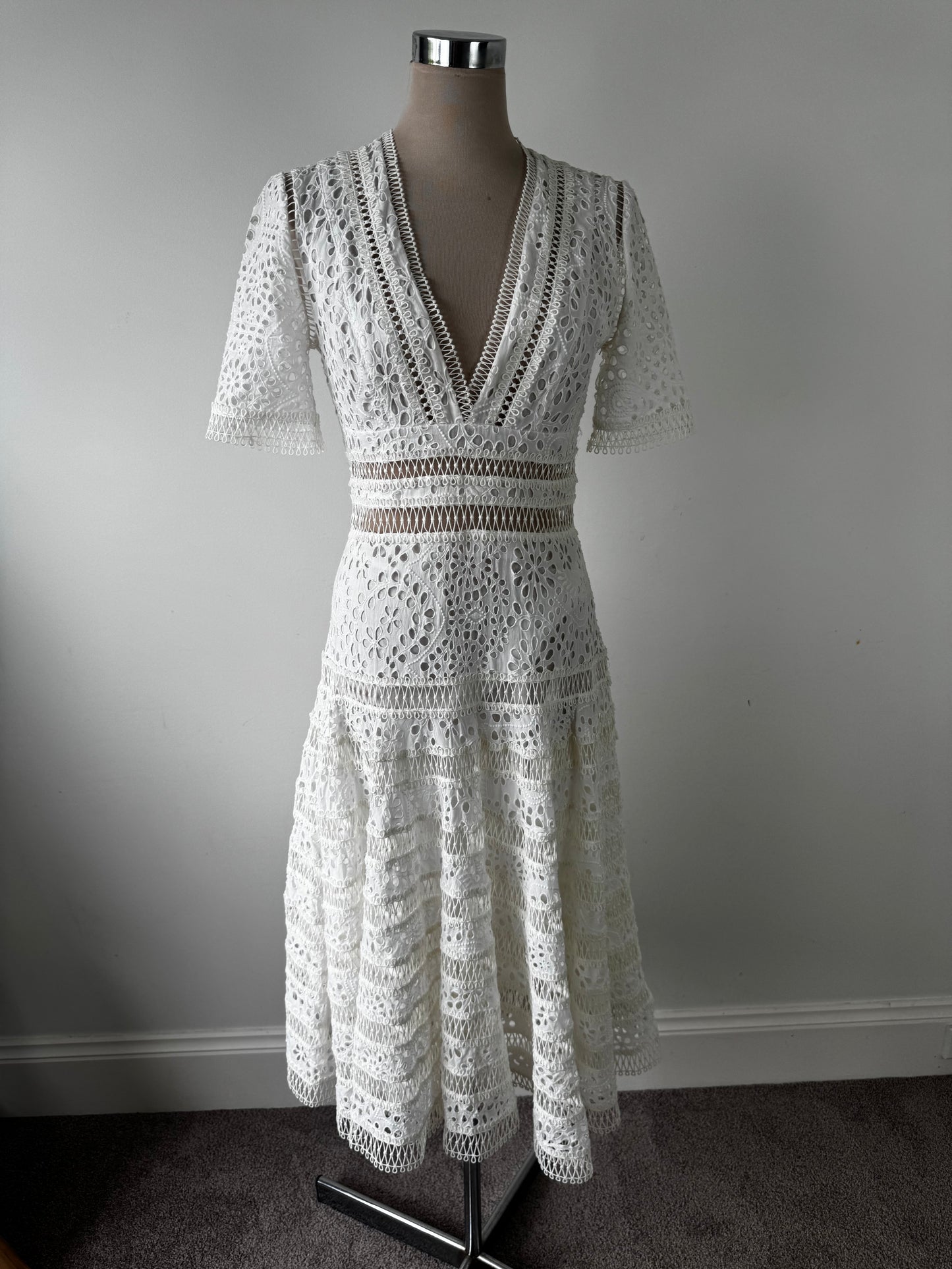 Zimmermann Lovelorn Midi Dress Size 1