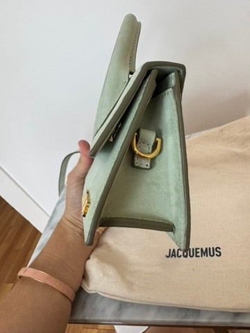 Jacquemus Chiquito Long in sage green