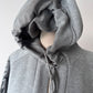 Burberry Doodle Print Hooded Cape one size