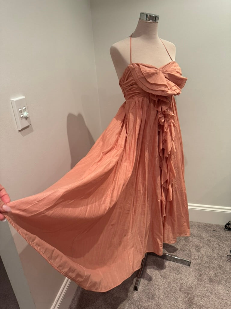 Zimmermann Acacia Ruffle Maxi Dress