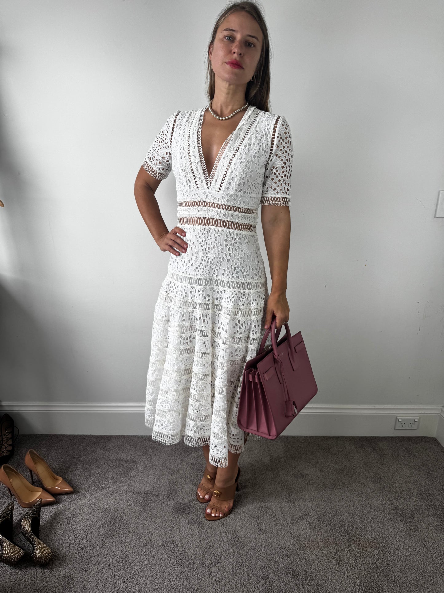 Zimmermann Lovelorn Midi Dress Size 1