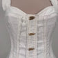 Aje Vista Linen Utility Dress in White size 8