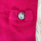 Balmain Ribbed Knit Mini Skirt