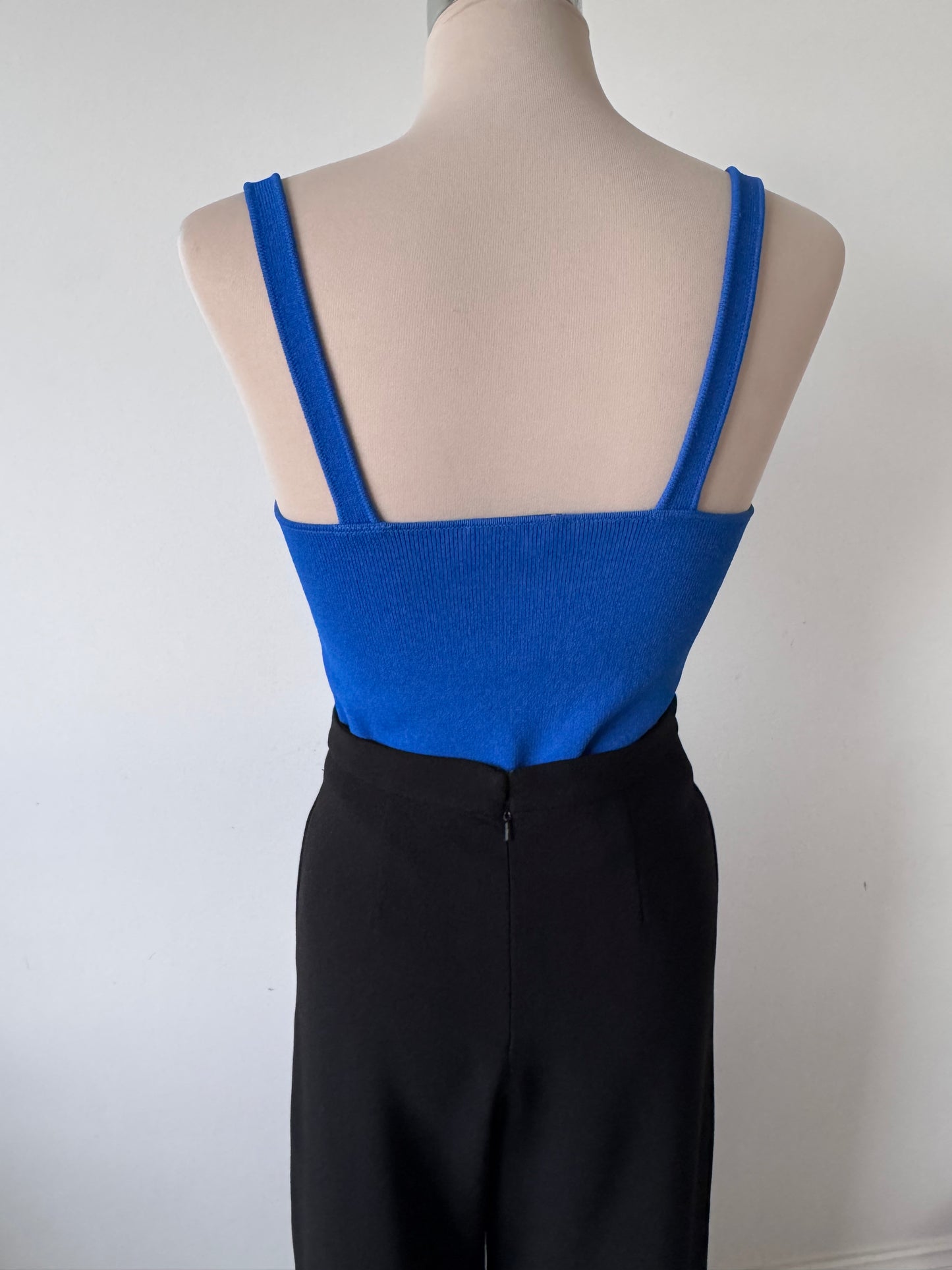 Scanlan Theodore Crepe Royal Blue Top