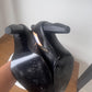 AJE
SERPENTINE HIGH HEEL LEATHER ANKLE BOOT size 39