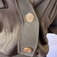 BNWT Balmain Military Knit Two-Piece Shorts Set - Khaki - Size FR 38
