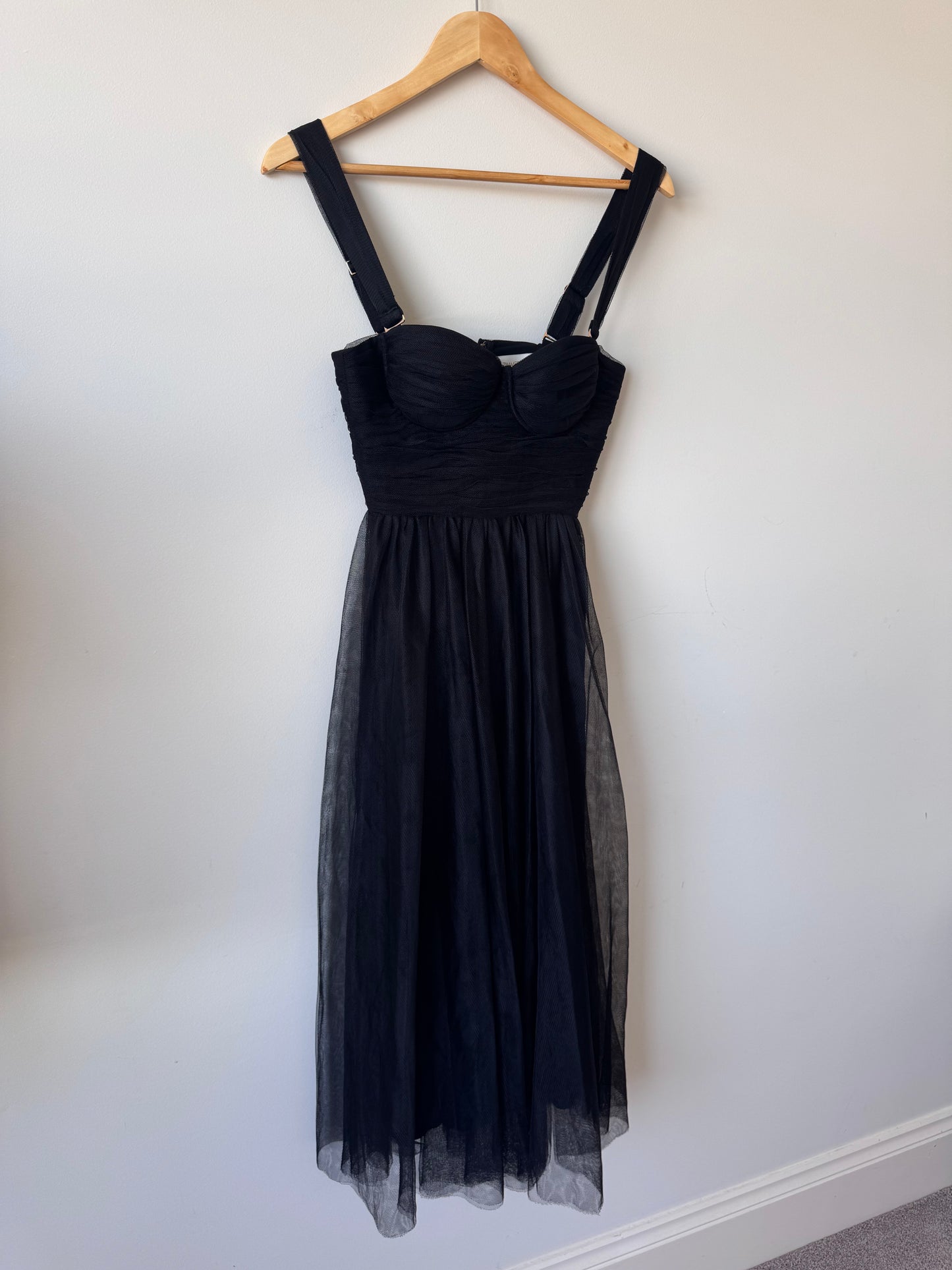 Zimmermann Tulle Midi Dress Size 0