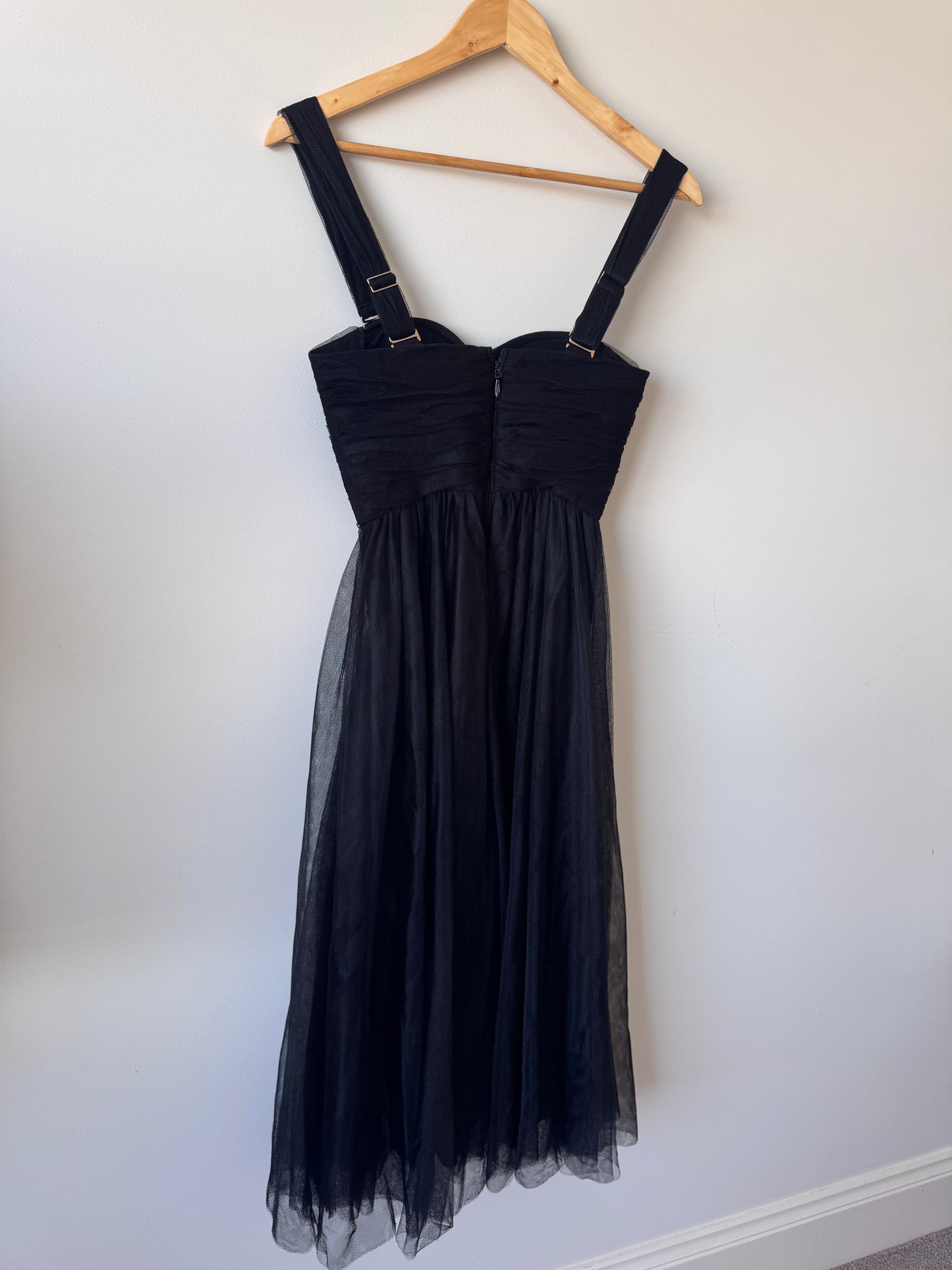 Zimmermann Tulle Midi Dress Size 0