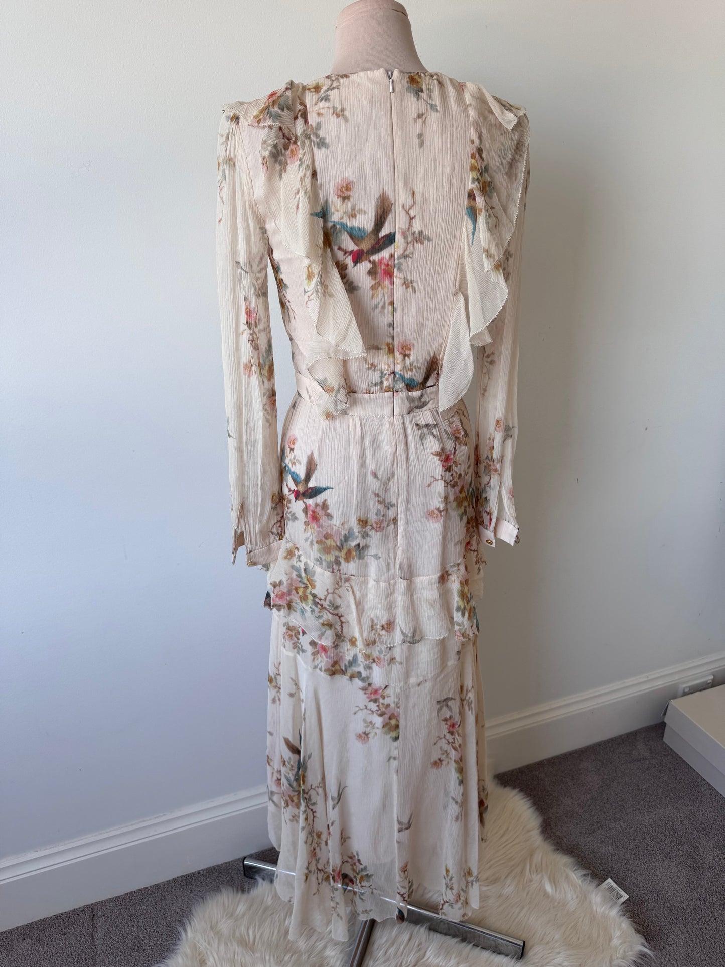 Zimmermann Folly Flutter long dress size 0