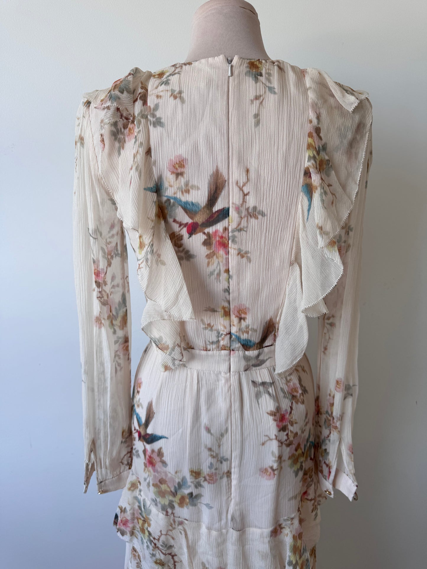 Zimmermann Folly Flutter long dress size 0