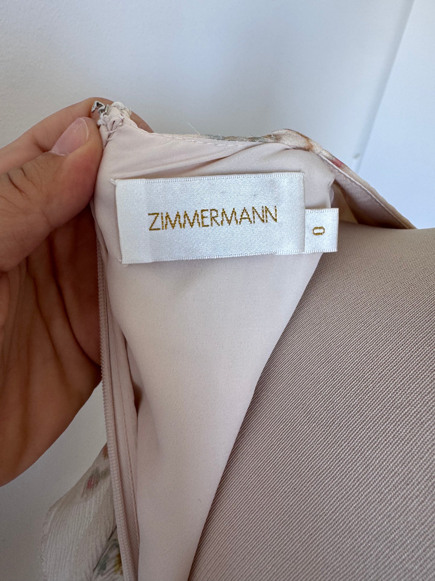 Zimmermann Folly Flutter long dress size 0
