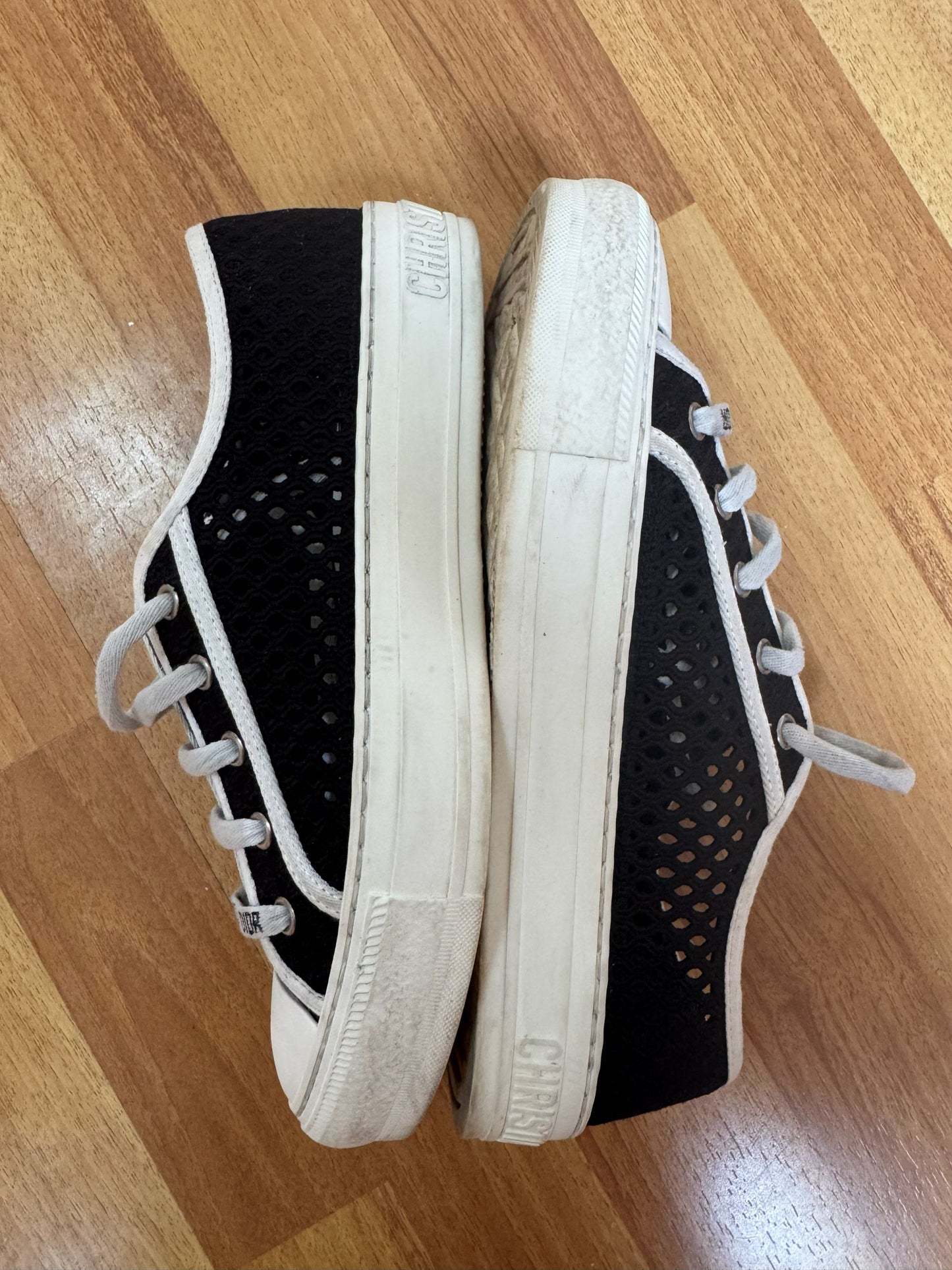 Dior walk n Dior perforated black sneakers