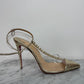"Christian Louboutin Women's Nosy Spikes Pumps PVC and Leather 100"