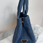 Prada Canapa Satchel-bag denim