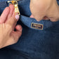 Prada Canapa Satchel-bag denim