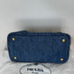 Prada Canapa Satchel-bag denim