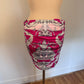 Versace - Silver Baroque ruched miniskirt