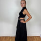 Sir The Label Signed Deconstructed Gown Black