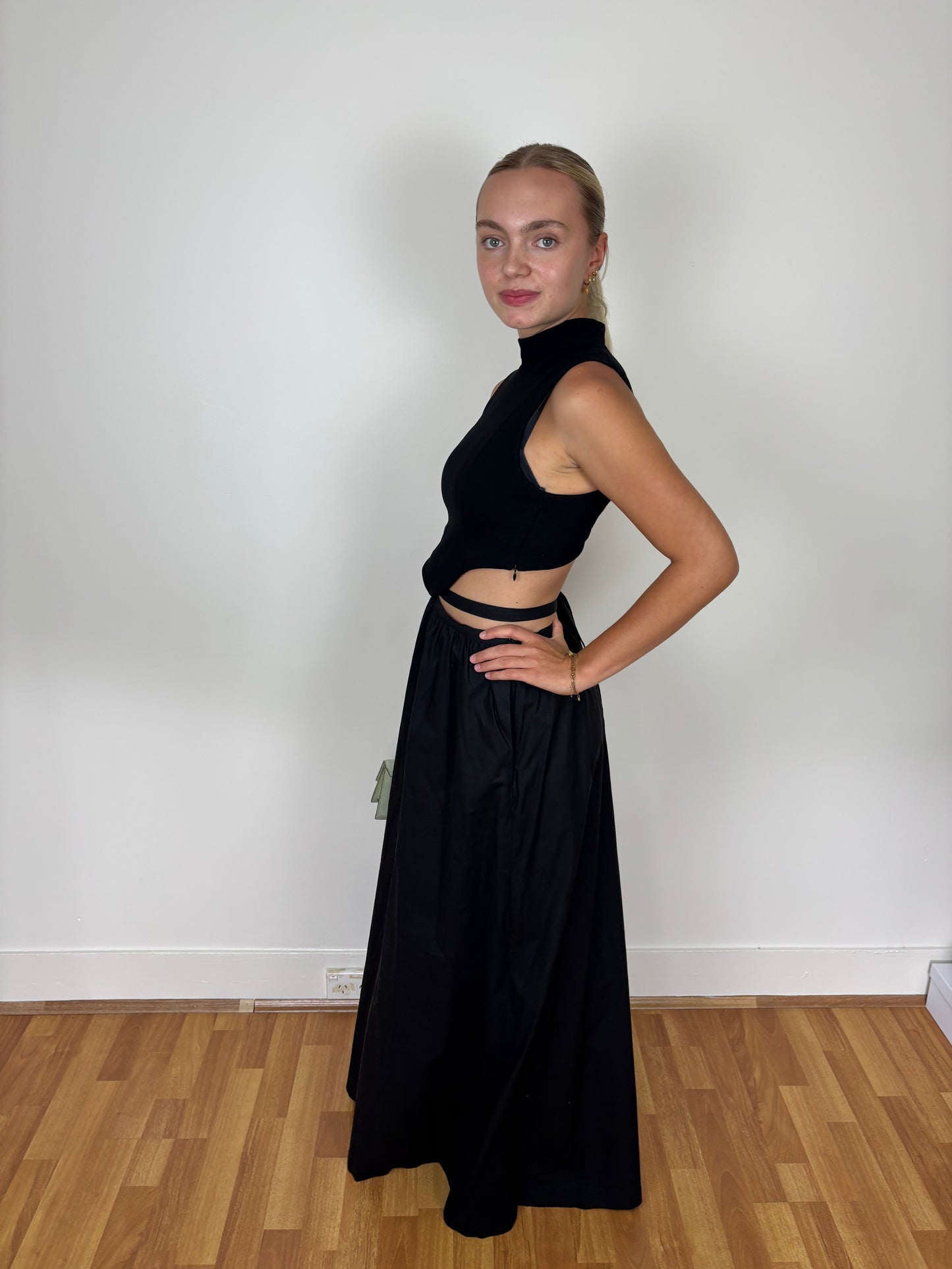 Sir The Label Signed Deconstructed Gown Black