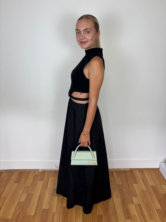 Sir The Label Signed Deconstructed Gown Black