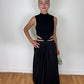 Sir The Label Signed Deconstructed Gown Black
