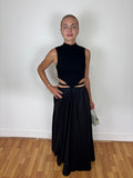 Sir The Label Signed Deconstructed Gown Black