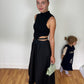Sir The Label Signed Deconstructed Gown Black