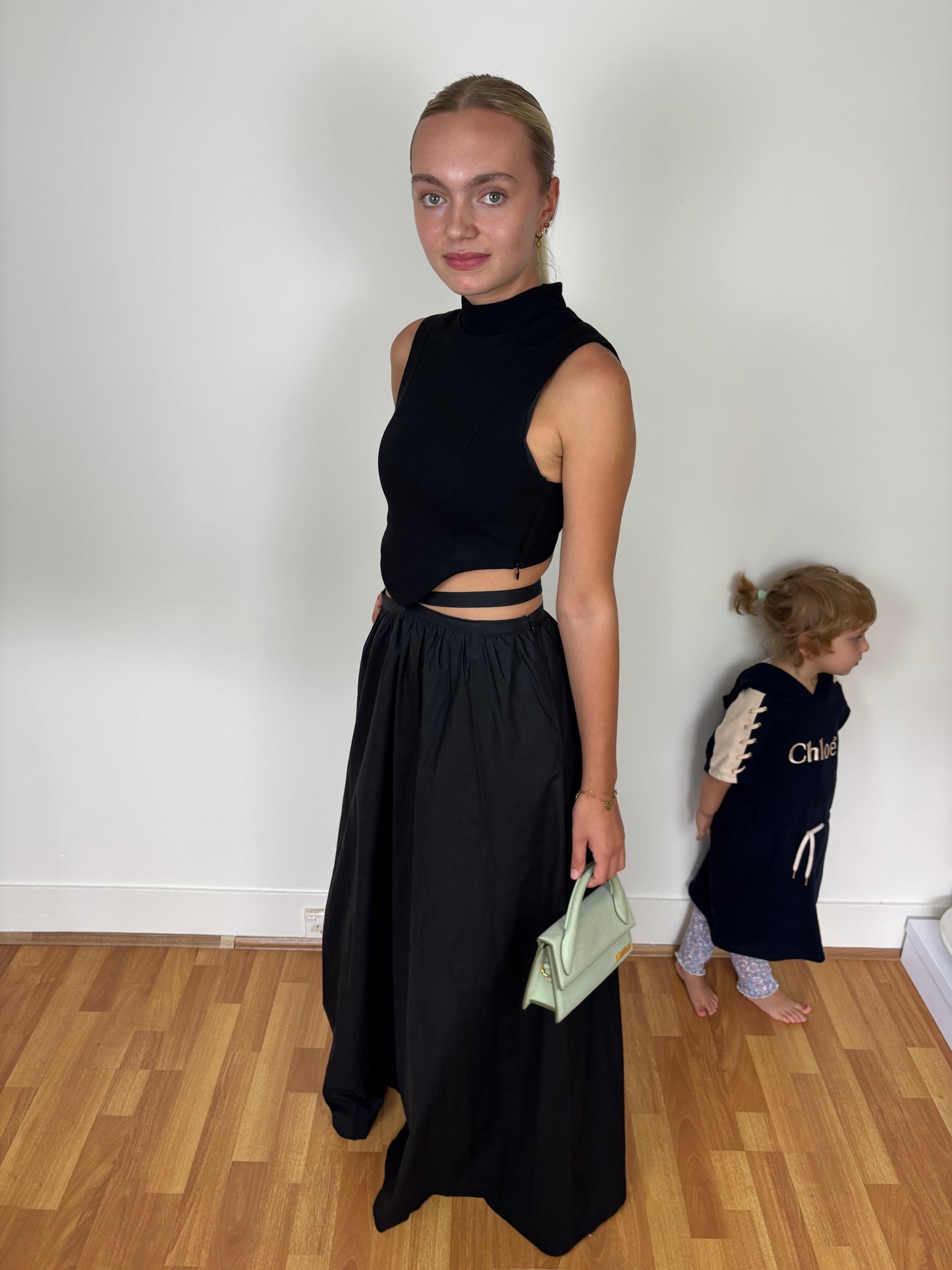 Sir The Label Signed Deconstructed Gown Black