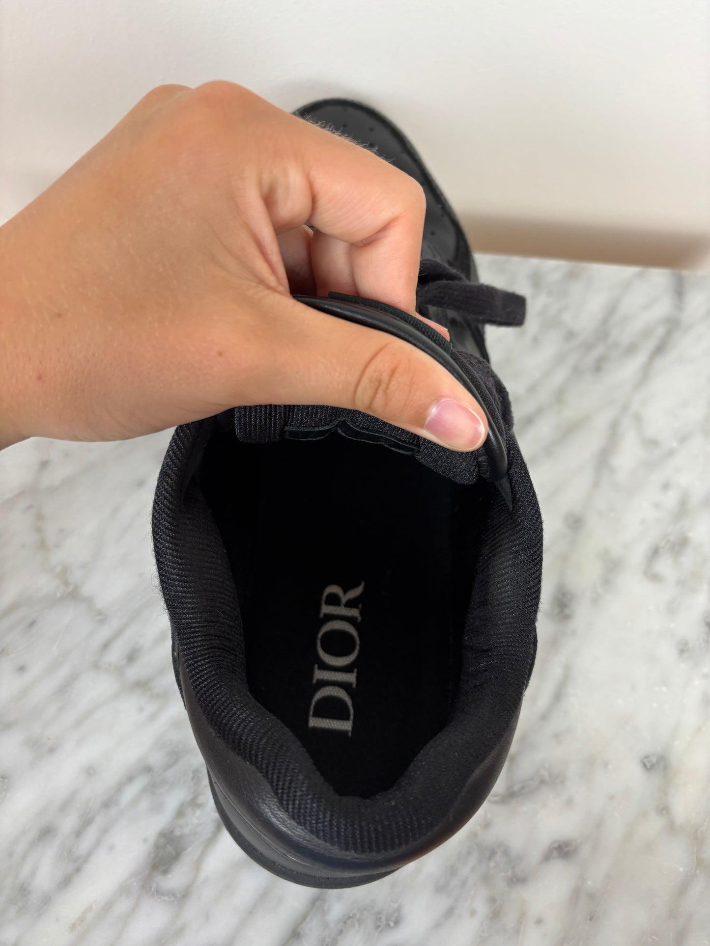 Dior men sneaker black