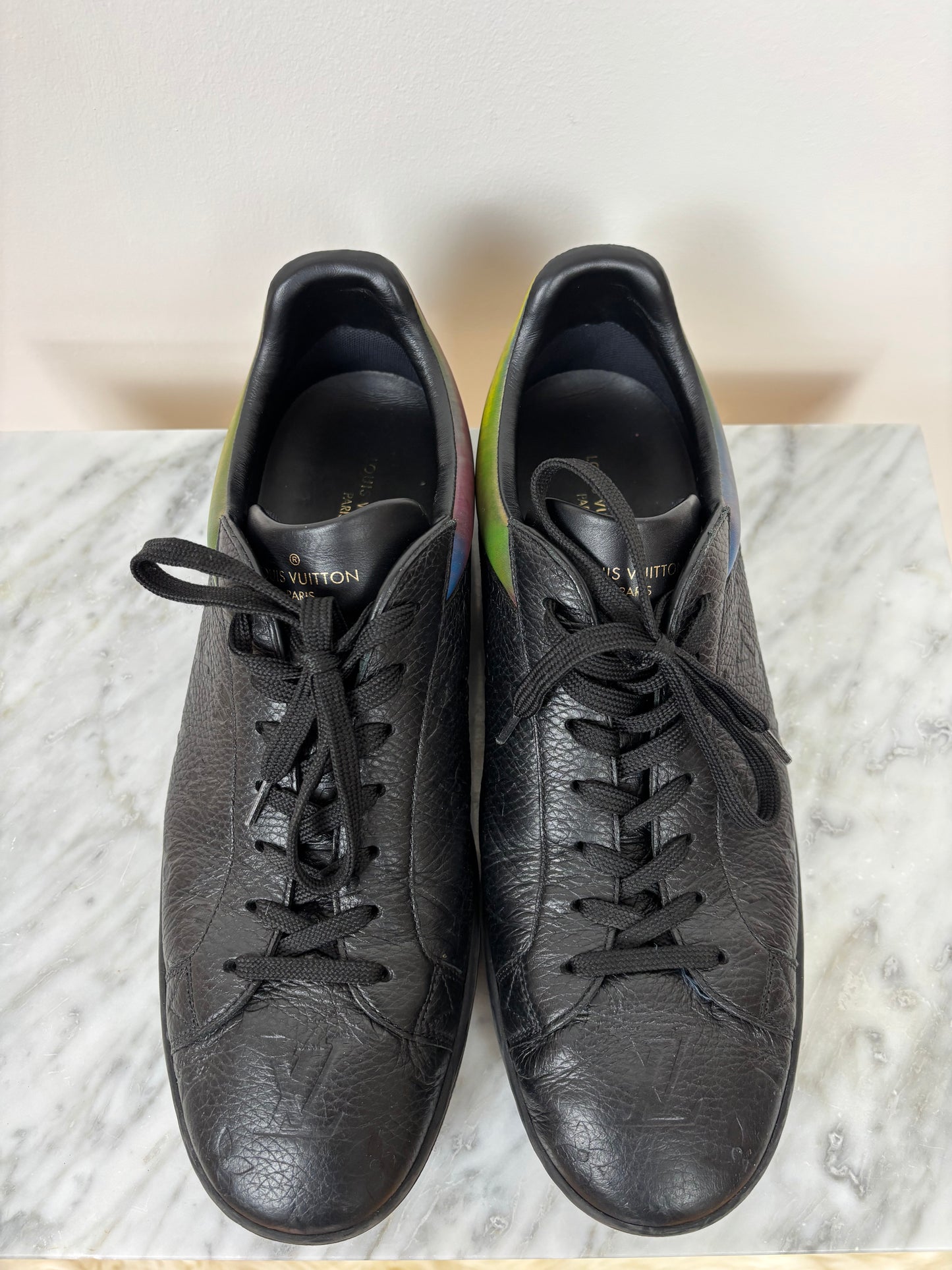 Louis Vuitton Luxembourg Black Monogram Sneaker