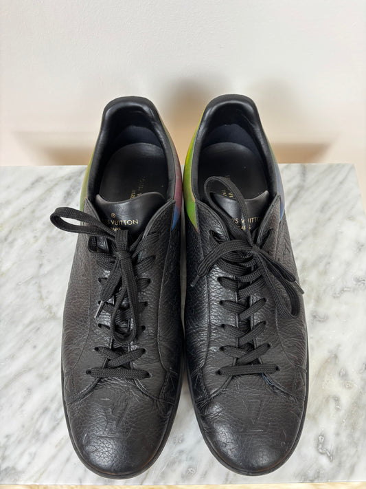 Louis Vuitton Luxembourg Black Monogram Sneaker