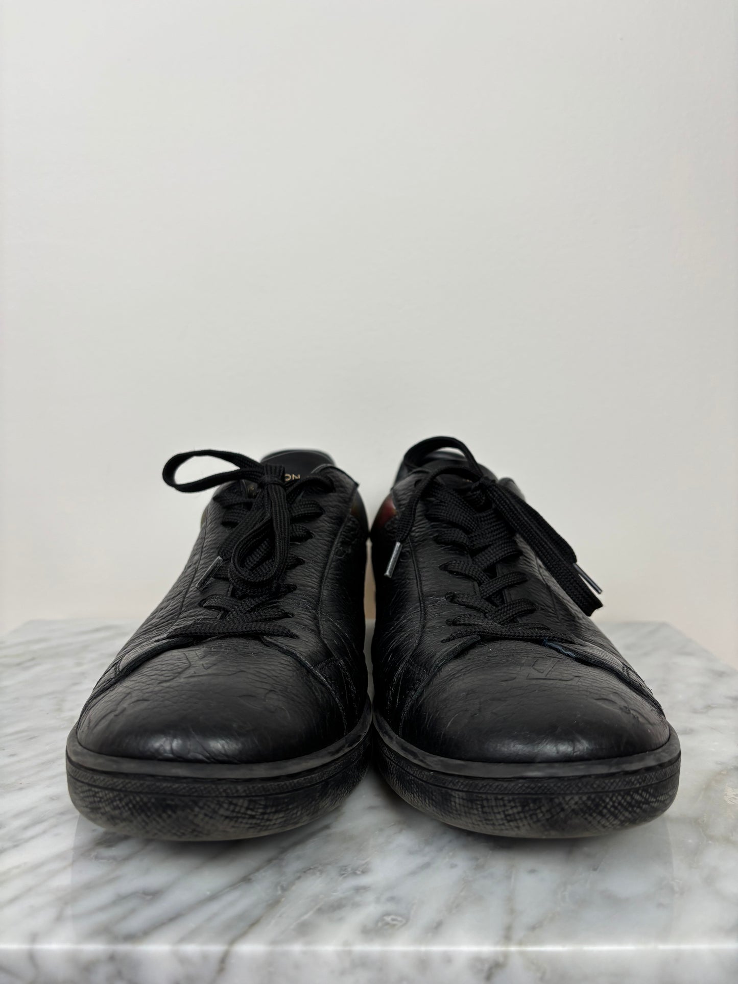 Louis Vuitton Luxembourg Black Monogram Sneaker