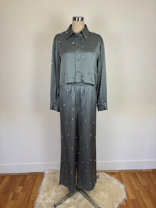 Sandro Blouse and Pants Set