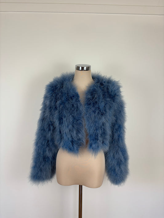 Bübishluxe Manhatten Crop Jacket - Denim