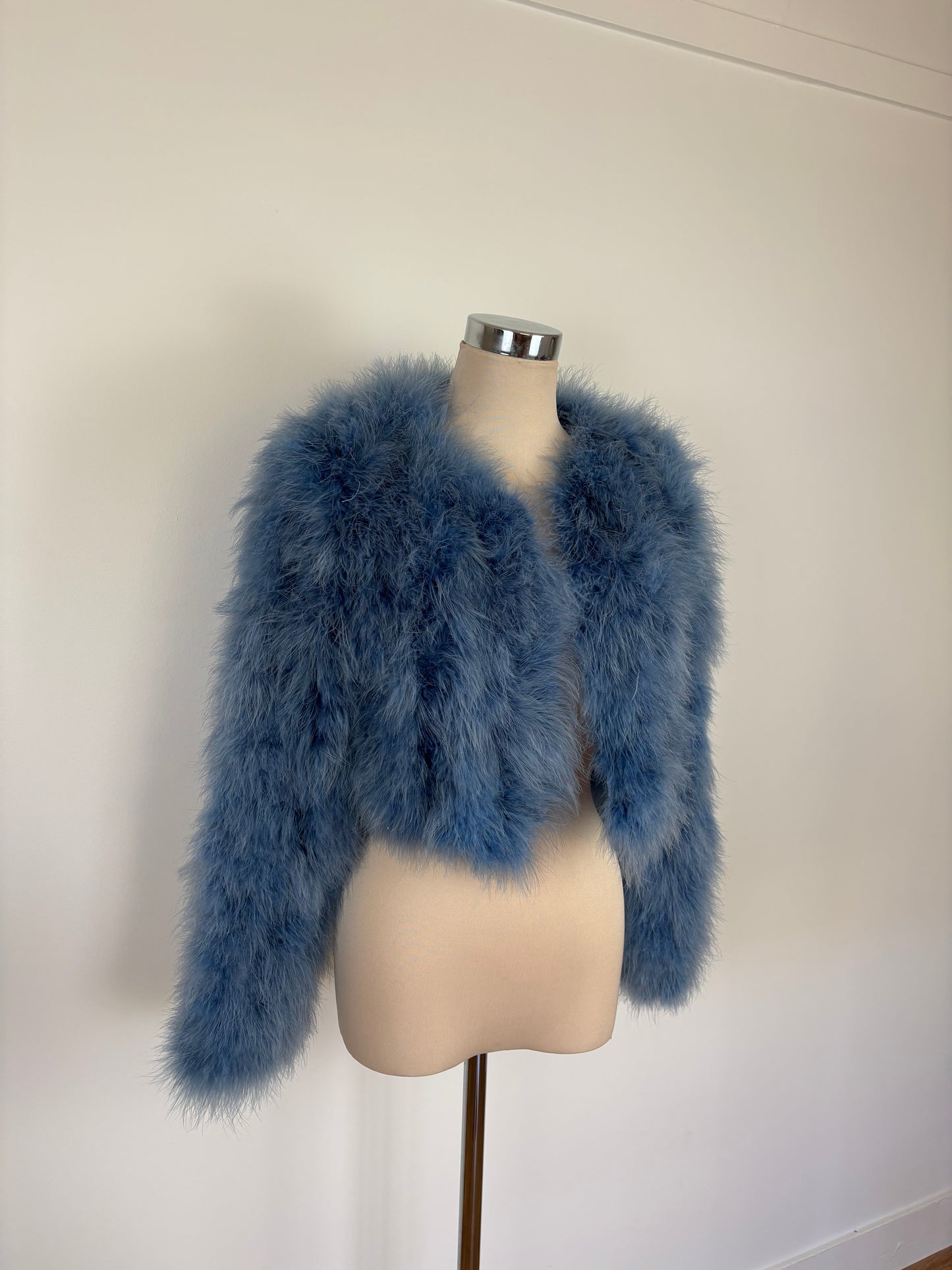 Bübishluxe Manhatten Crop Jacket - Denim
