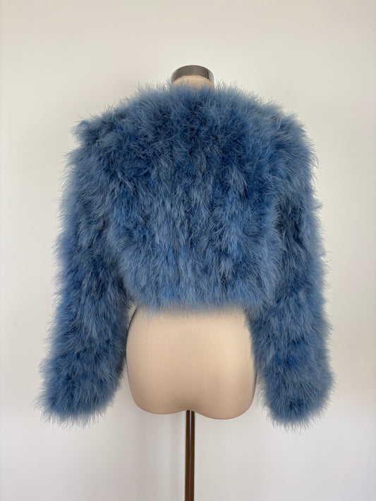 Bübishluxe Manhatten Crop Jacket - Denim