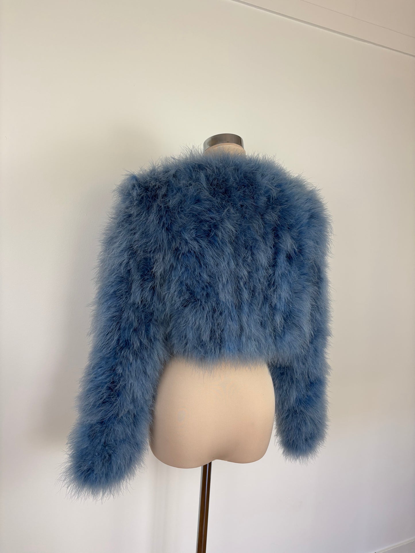 Bübishluxe Manhatten Crop Jacket - Denim