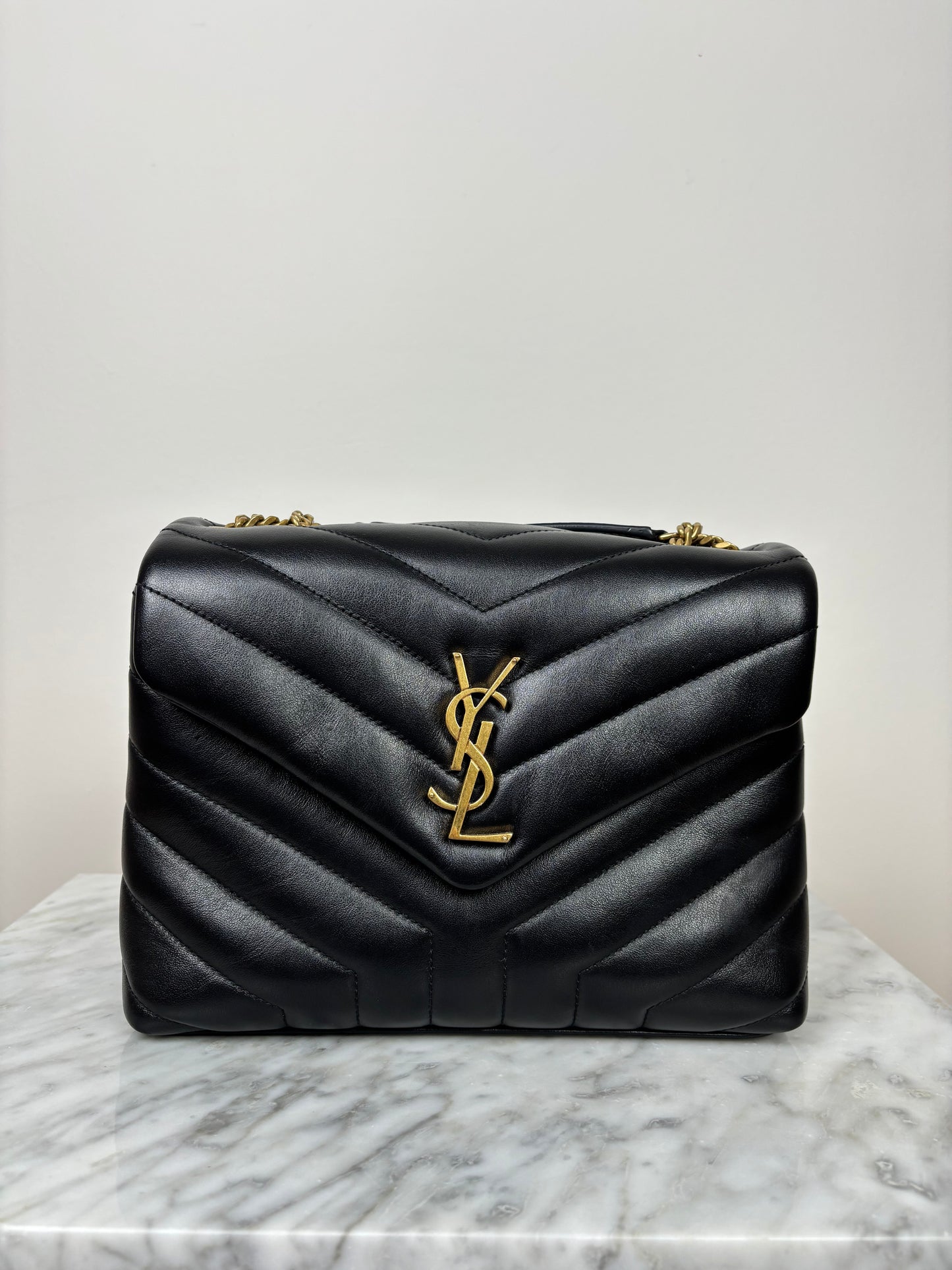 Saint Laurent Small Loulou Quilted Leather Bag