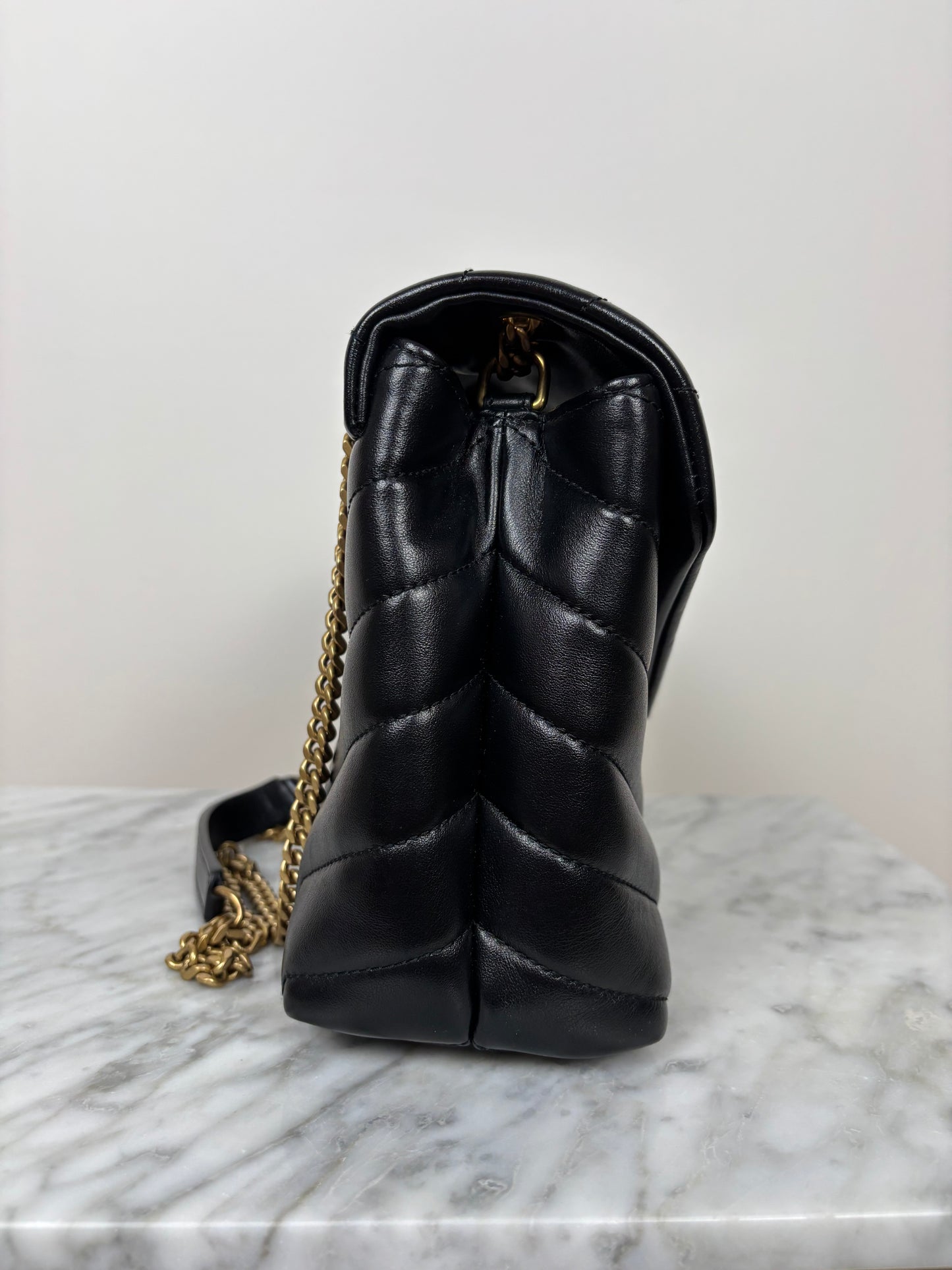 Saint Laurent Small Loulou Quilted Leather Bag