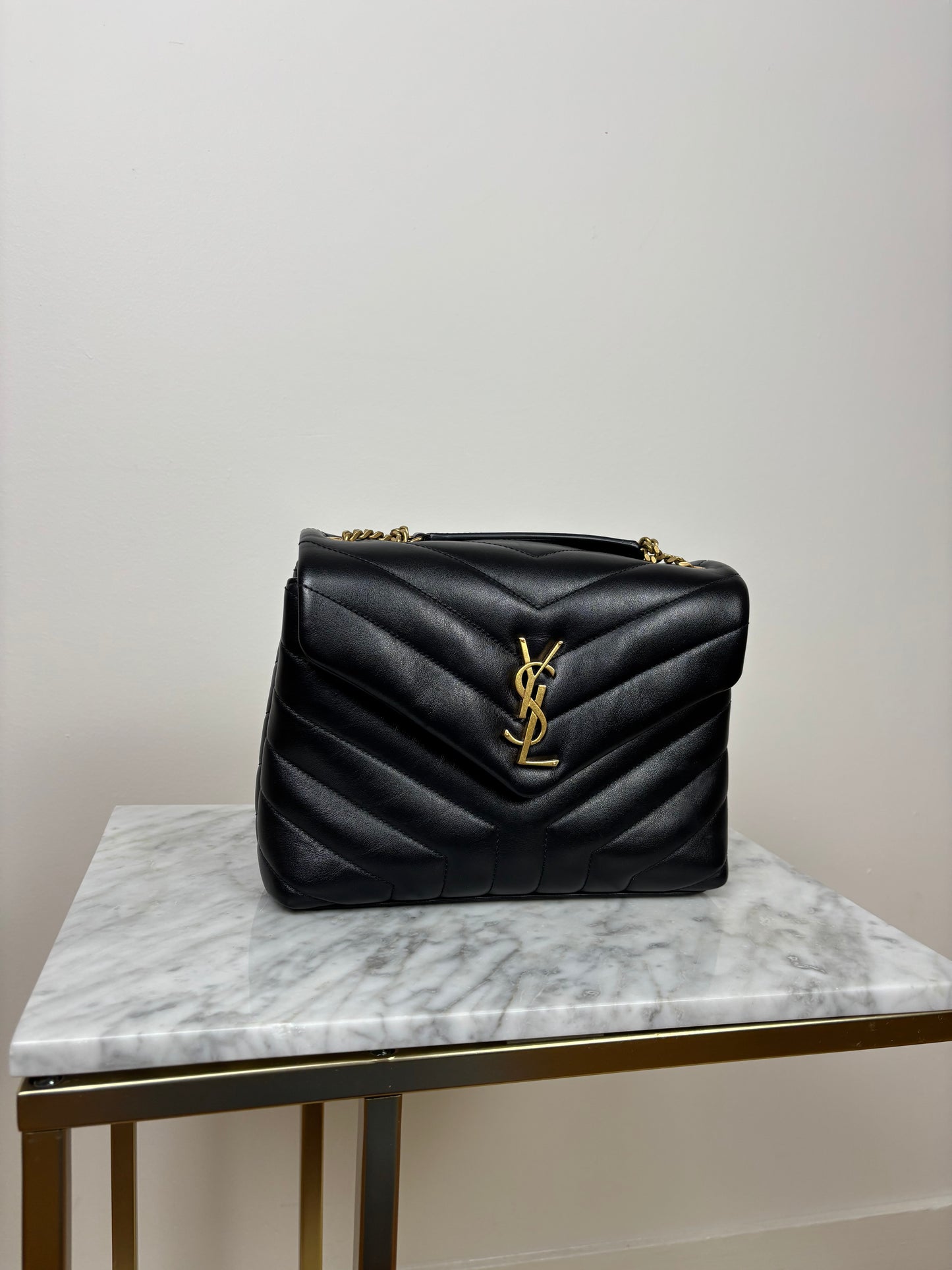 Saint Laurent Small Loulou Quilted Leather Bag