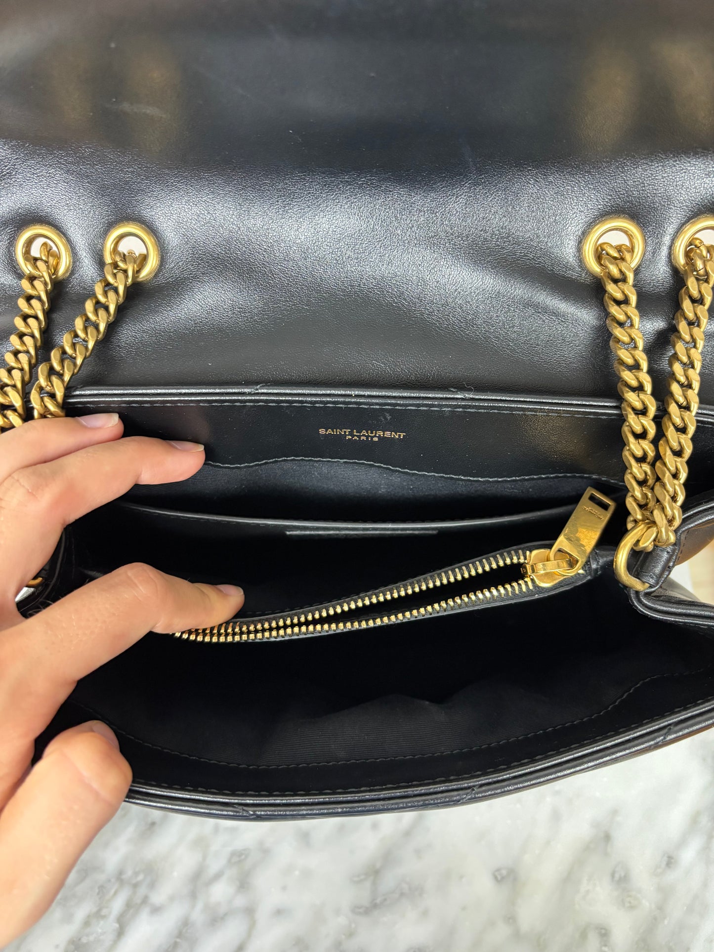 Saint Laurent Small Loulou Quilted Leather Bag