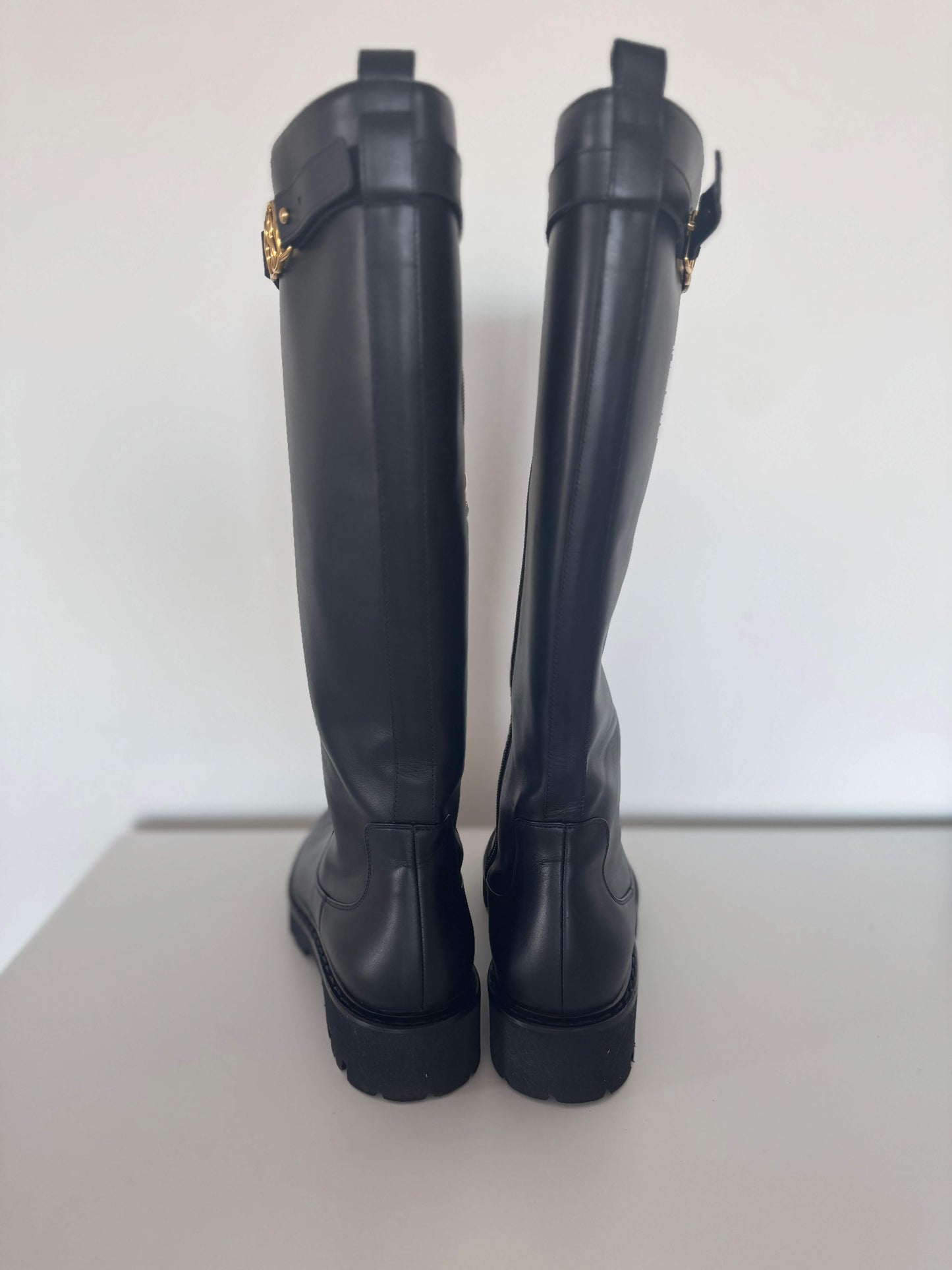 Bally Galia Knee-High Leather boots