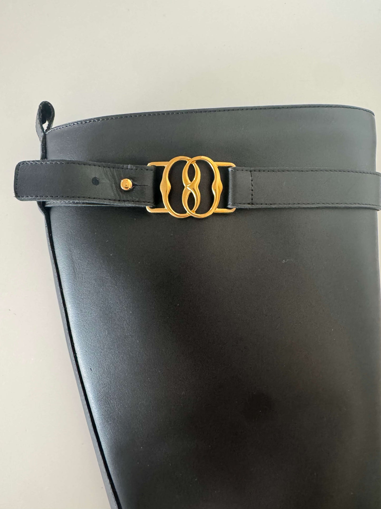 Bally Galia Knee-High Leather boots